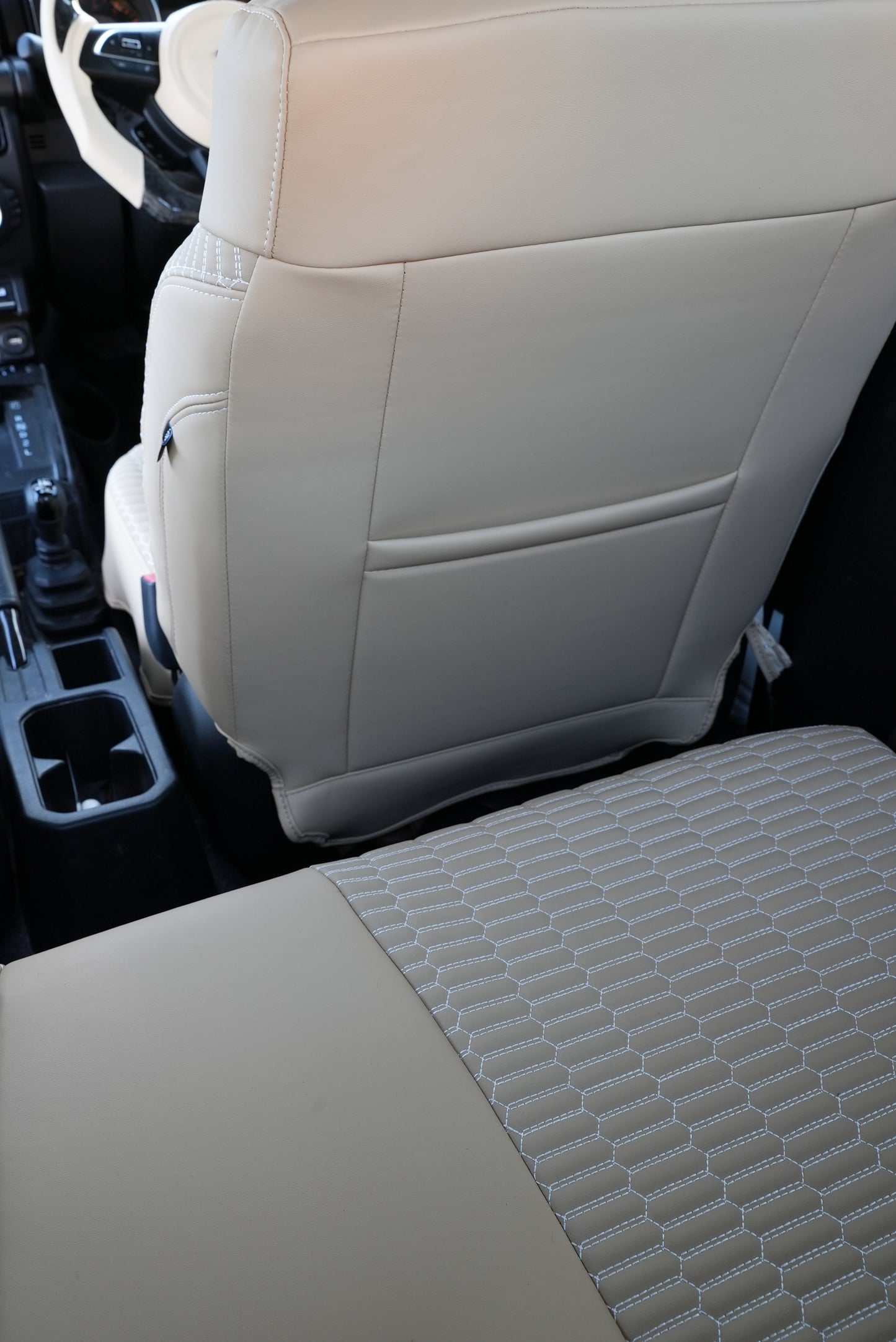 CUSTOM JB74 JIMNY FRONT SEAT COVERS (DUBAI SANDS)