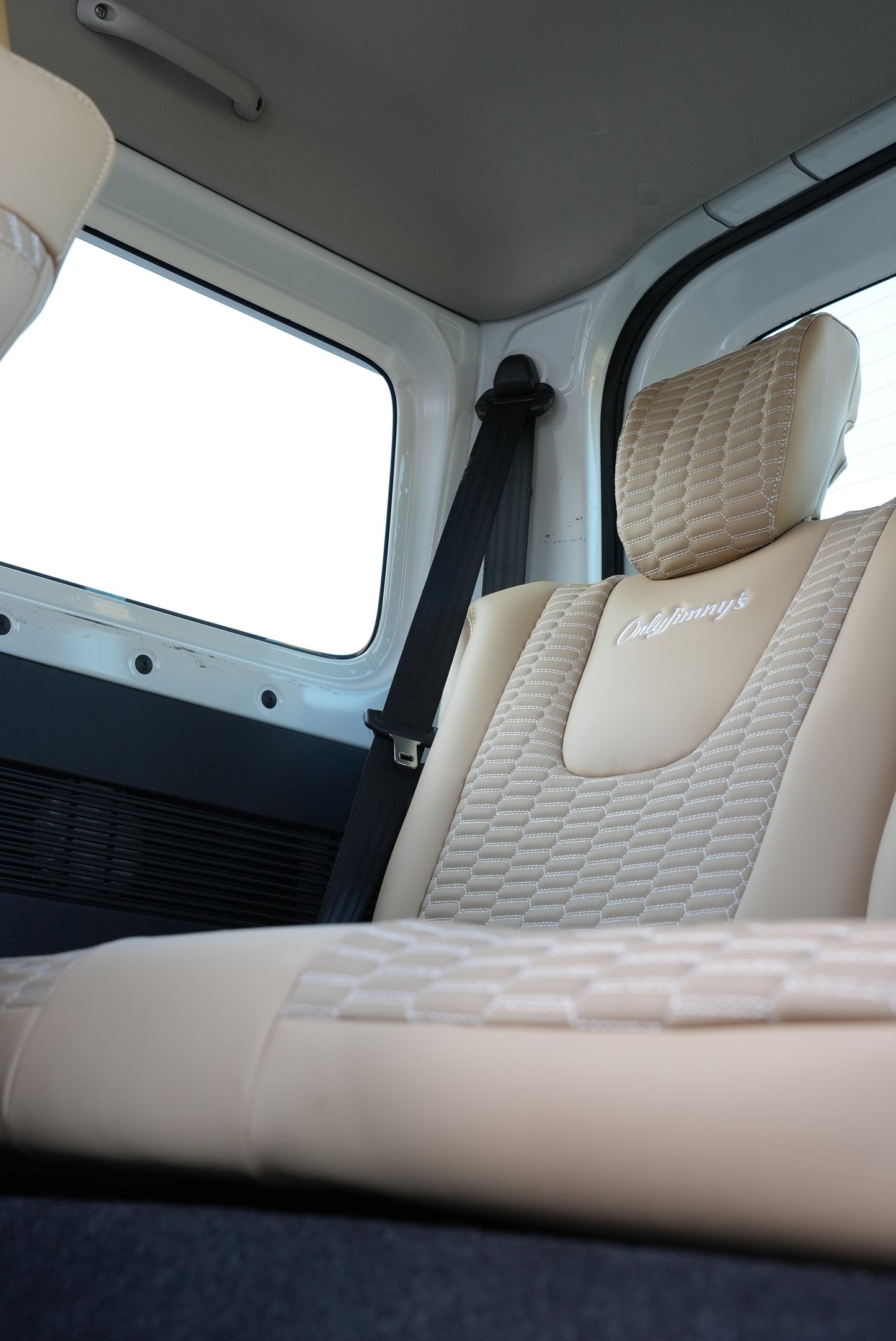 CUSTOM JB74 JIMNY FRONT & REAR SEAT COVERS (DUBAI SANDS)