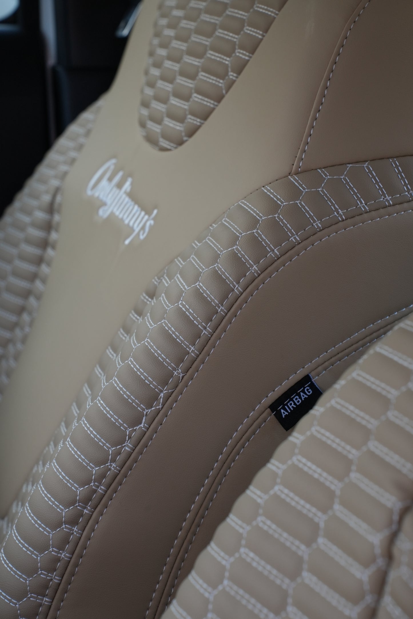 CUSTOM JB74 JIMNY FRONT SEAT COVERS (DUBAI SANDS)